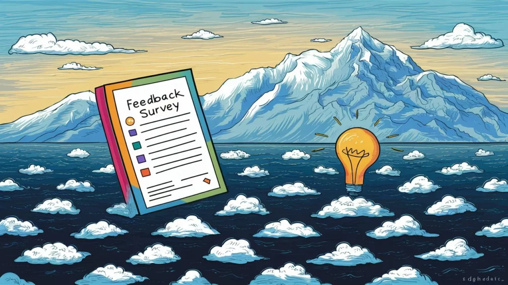 When is it best to use a feedback survey
