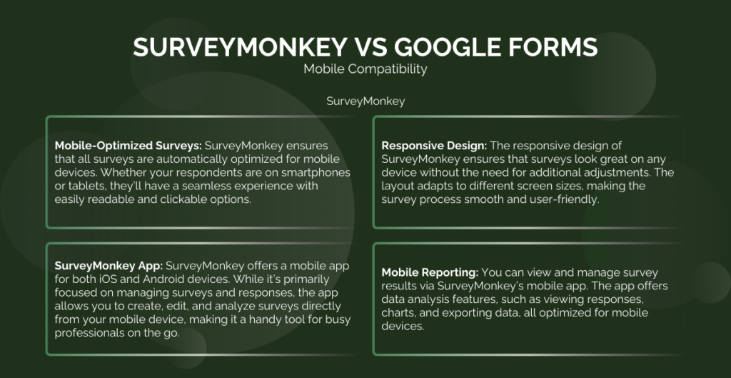 SurveyMonkey vs Google Forms_ Mobile compatibility